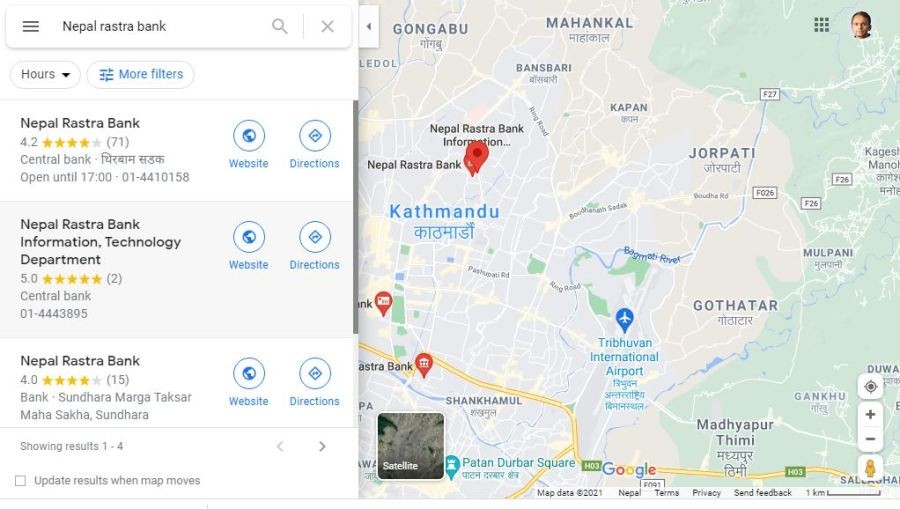 राष्ट्र बैंक ल्यायो नयाँ कार्यविधि, अब नक्सा होइन, गुगल प्लस कोड 