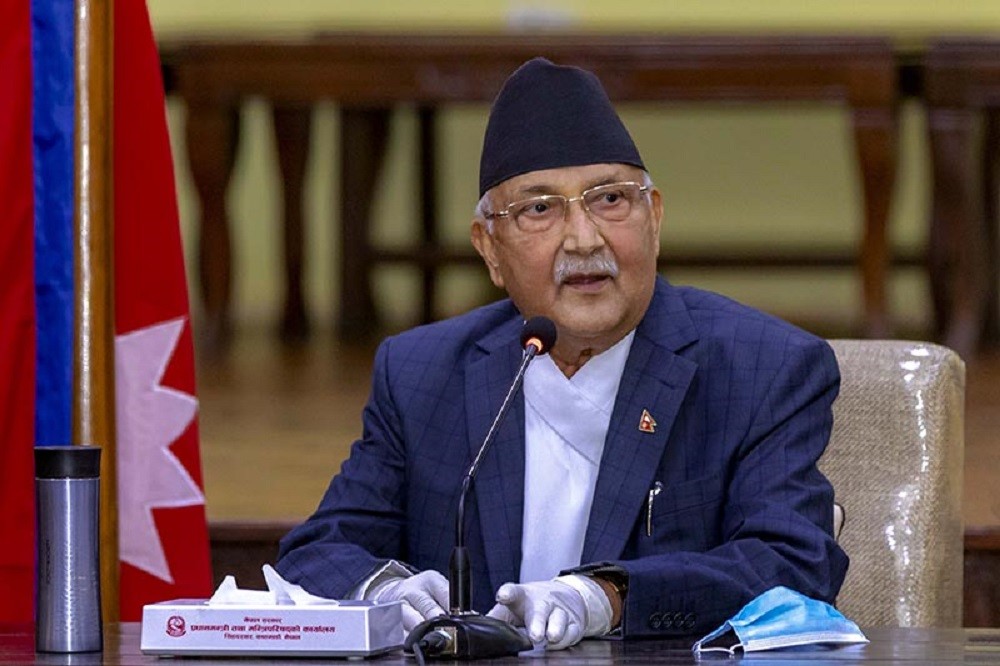 अक्सिजन निर्यात गर्न नदिने, यस्तो छ प्रधानमन्त्री ओलीले देशबासीका नाममा गरेको सम्बोधन