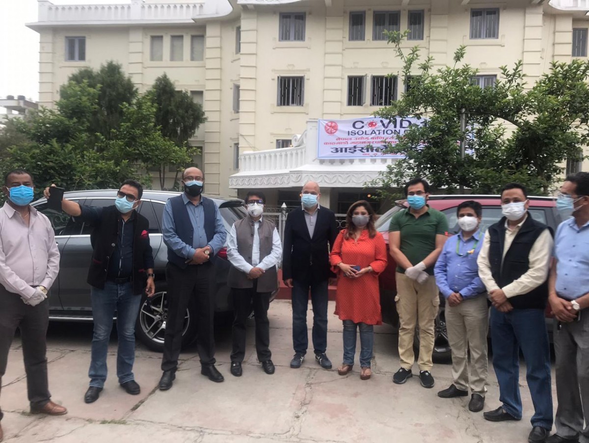 एफएनसीसीआईको सहयोगमा क्षेत्रपाटीमा ५० आइसोलेशन तथा प्राथमिक सेवा सञ्चालनमा 