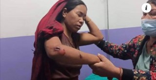 लमजुङ भूकम्पले कच्ची घर भत्कियो, केही घाइते 