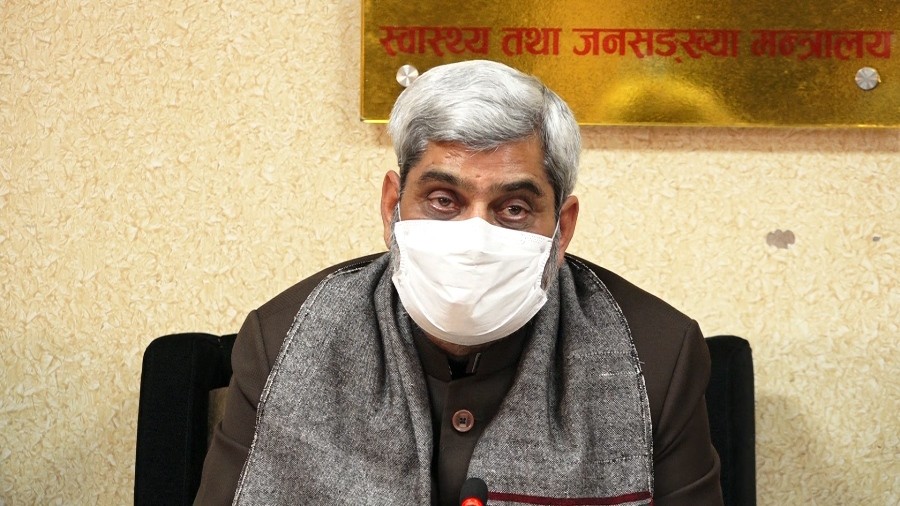 स्वास्थ्य सङ्कटकाल लाग्न सक्ने : मन्त्री त्रिपाठी