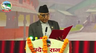 मुख्यमन्त्री पोखरेलले आज विश्वासको मत लिँदै