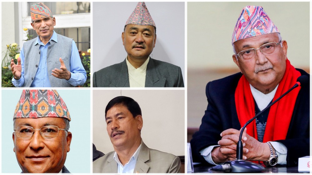 पाँच मन्त्रीलाई बाँडियो २२ मन्त्रालय, कसले कुन कुन मन्त्रालय पाए ? 