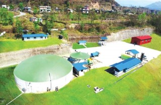 एक वर्षदेखि अलपत्र पर्यो बायोग्यास प्लान्ट