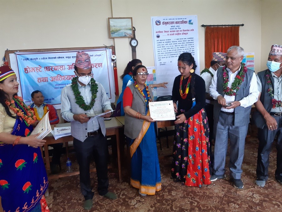 चाँगुमा छ वर्षपछि होमस्टे सञ्चालन हुँदै 