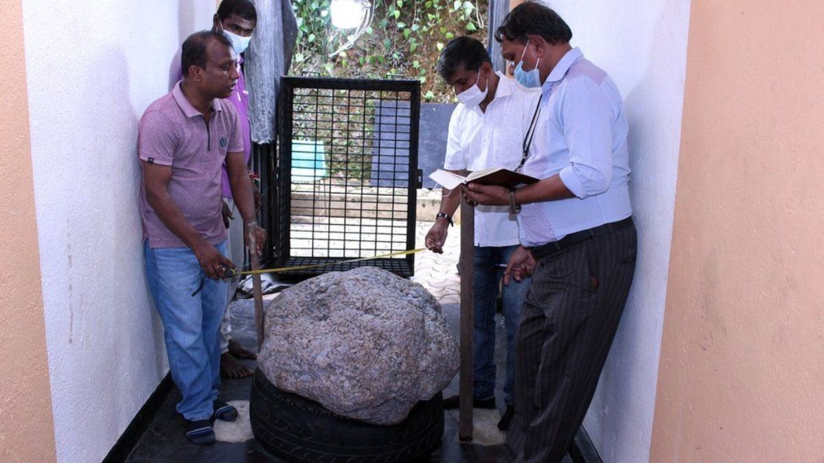 श्रीलंकामा भेटियो संसारकै ठुलो नीलमणि