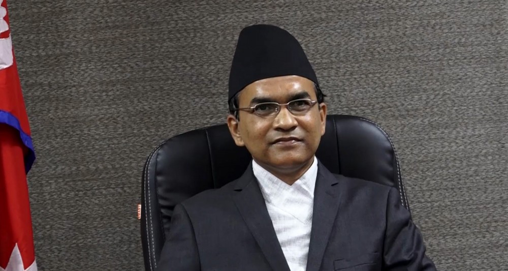 शपथपछि उपाध्यक्ष पौडेलले गरे पदबहाली