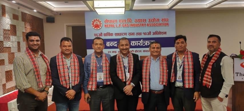 एलपी ग्यास उद्योग संघको अध्यक्षमा कुशप्रसाद मल्ली, यस्तो बन्यो नयाँ कार्यसमिति