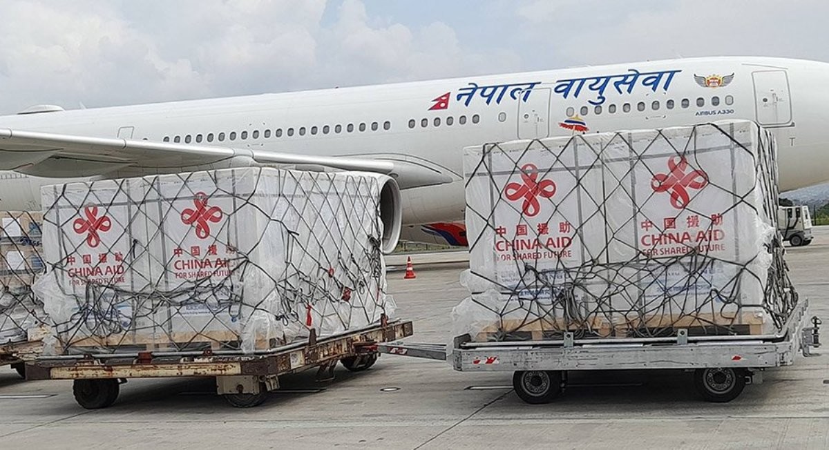 चीनबाट ४४ लाख डोज भेरोसेल खोप नेपाल आइपुग्यो 