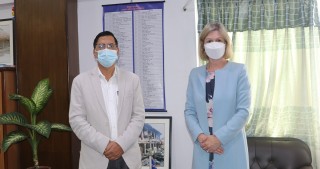 अर्थमन्त्रीद्वारा बाढी पहिरोले पुर्याएको क्षतिबारे अन्तर्राष्ट्रिय विकास साझेदारहरुको ध्यानाकर्षण