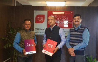 आइएमई जनरल इन्स्योरेन्स र पिक मी बिच बीमा सेवा सम्बन्धि सम्झौता  