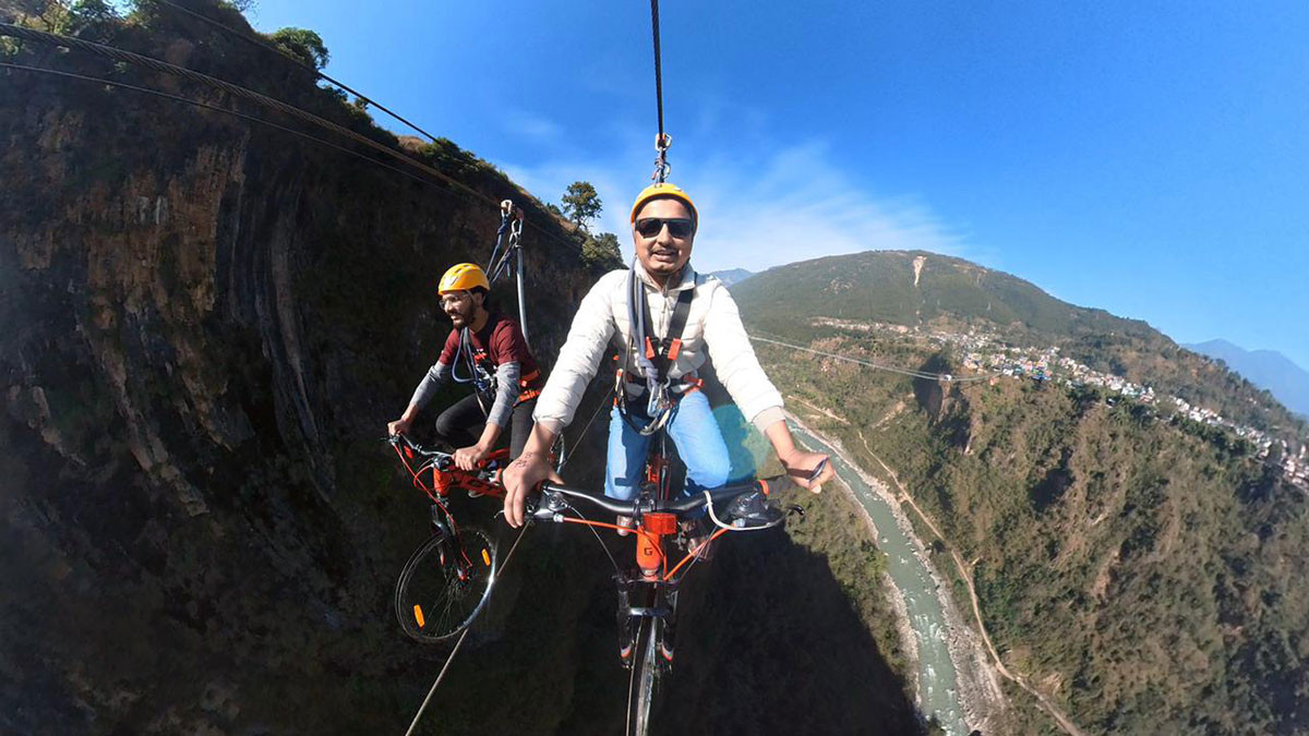  बिश्वकै अग्लो र लामो ब्यवसायिक स्काइ साइक्लिङ सुरु