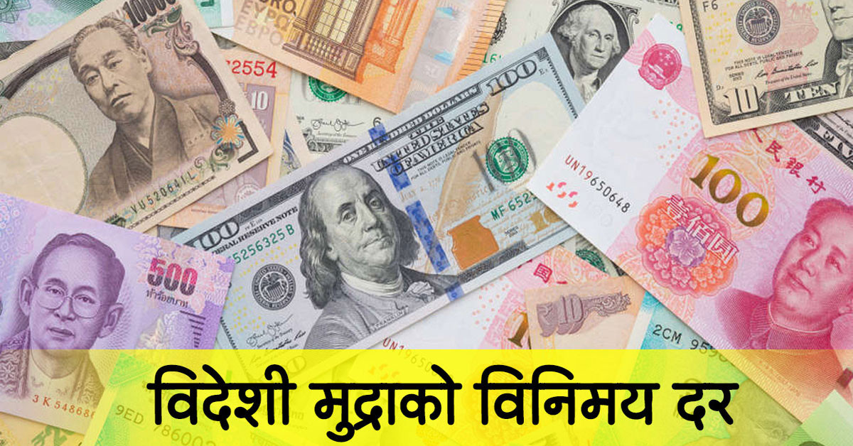 डलर सँगै युरोको मूल्य बढ्यो, अन्य देशको कस्तो छ विनिमयदर ? 