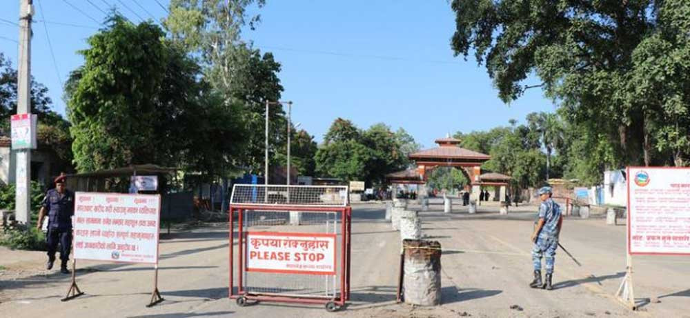 नेपाल–भारत सिमाना आजदेखि चार दिनका लागि बन्द