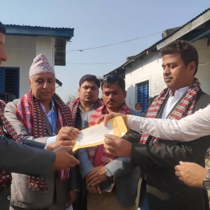 प्रभावित क्षेत्रका वासिन्दाका लागि उदयपुर सिमेन्टले बनाइदियो स्वास्थ्य पूर्वाधार