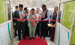 ऊर्जामन्त्रीबाट १३२ केभीको लाहाचोक सबस्टेसन उद्घाटन