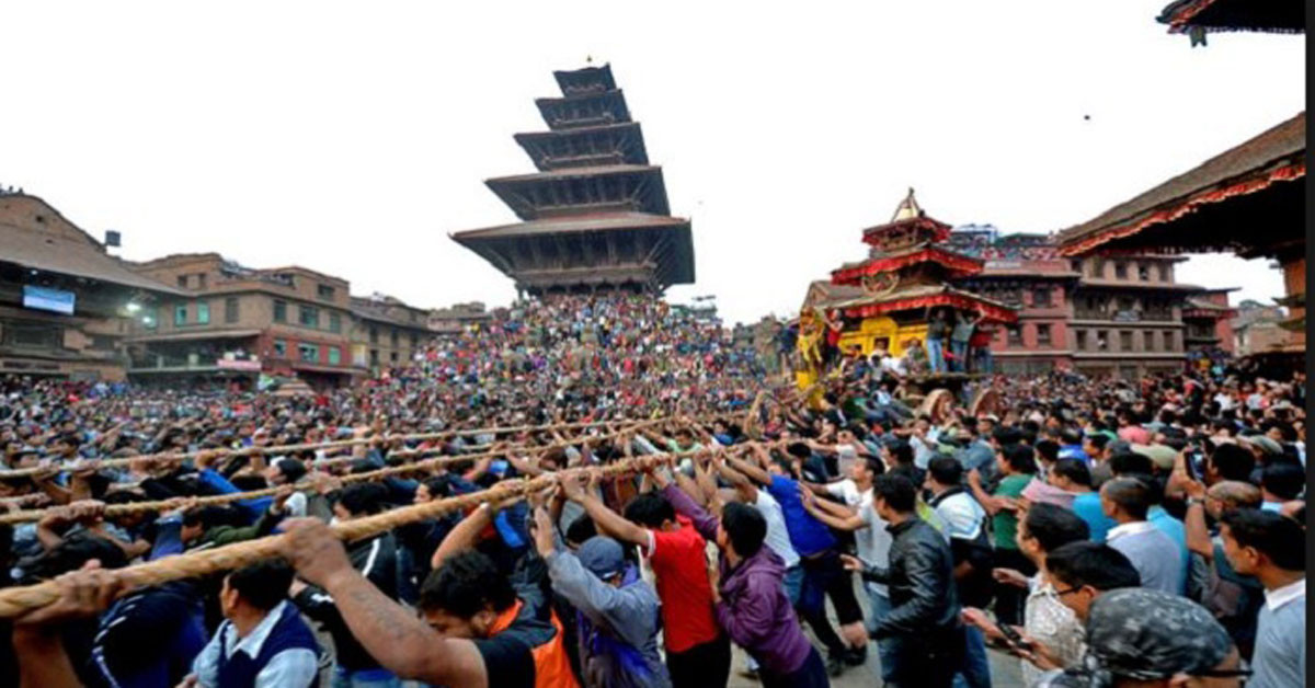बिस्केट जात्राको रथले किचेर एक जनाको मृत्यु 