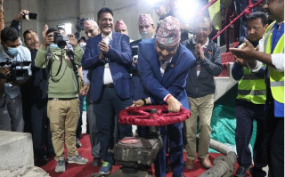काठमाडौंमा मेलम्चीको पानी पुनः वितरण 