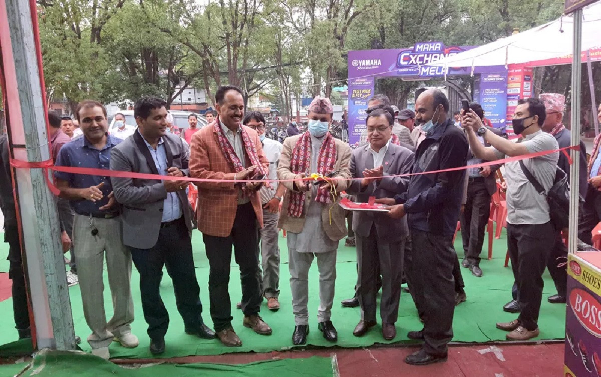 भृकुटी मण्डपमा जुत्ता चप्पल ब्यापार प्रवर्दन मेला २०७९ सुरु