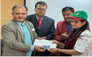 कृषि विकास बैंकमा अब  प्रिपेड डलर कार्डको सेवा सुरु