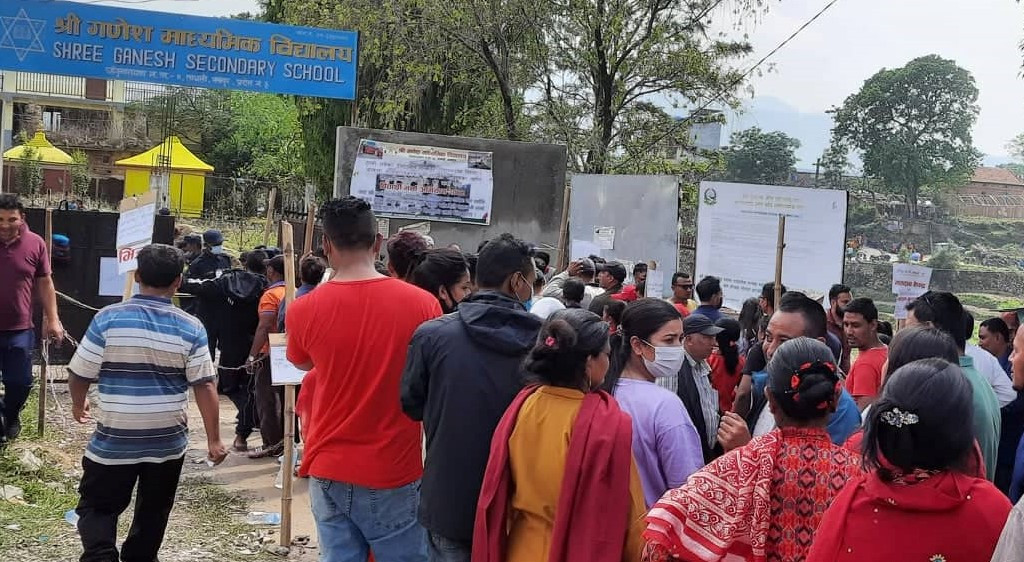 भक्तपुरमा करिब ७० प्रतिशत मतदान
