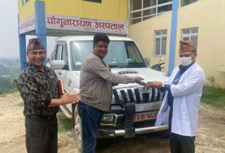उपमेयरको उदारता : सुविधाको गाडी अस्पताललाई, तलब खर्चिन छुट्टै कोष स्थापना
