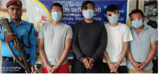 सामूहिक बलात्कार गरेको आरोपमा ४ जना पक्राउ