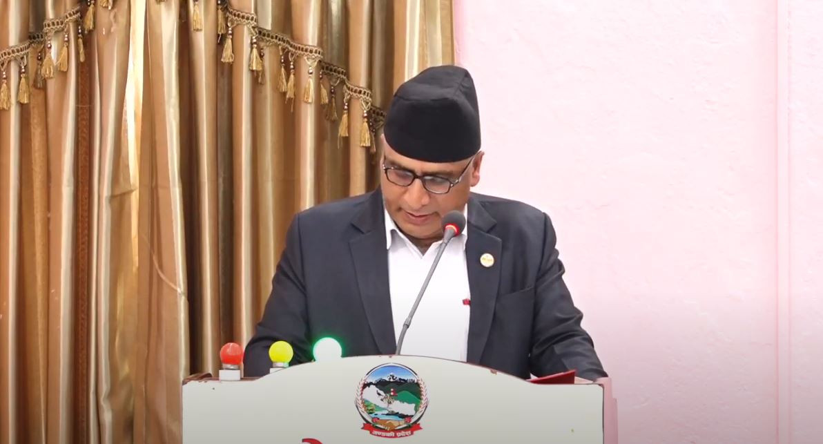 गण्डकी प्रदेशको बजेट वक्तव्य (२०७९ असार १ गते बुधबार)