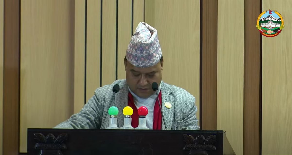 लुम्बिनी प्रदेशको बजेट वक्तव्य (२०७९ असार १ गते बुधबार)