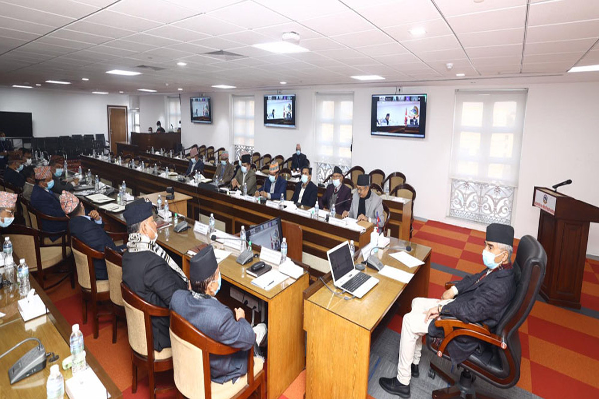 एसपीपी फिर्ता लिन सेनालाई निर्देशन दिने सरकारको निर्णय