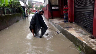 बस्तीमा बाढी पसेपछि भक्तपुरको १०० घर प्रभावित