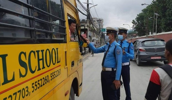 १ हजार २३८ विद्यार्थी र १ सय ५१ विद्यालयका चालक कारबाहीमा