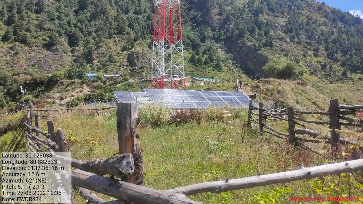 दार्चुलाको छाङरुमा नेपाल टेलिकमको फोरजी सेवा सुरु 