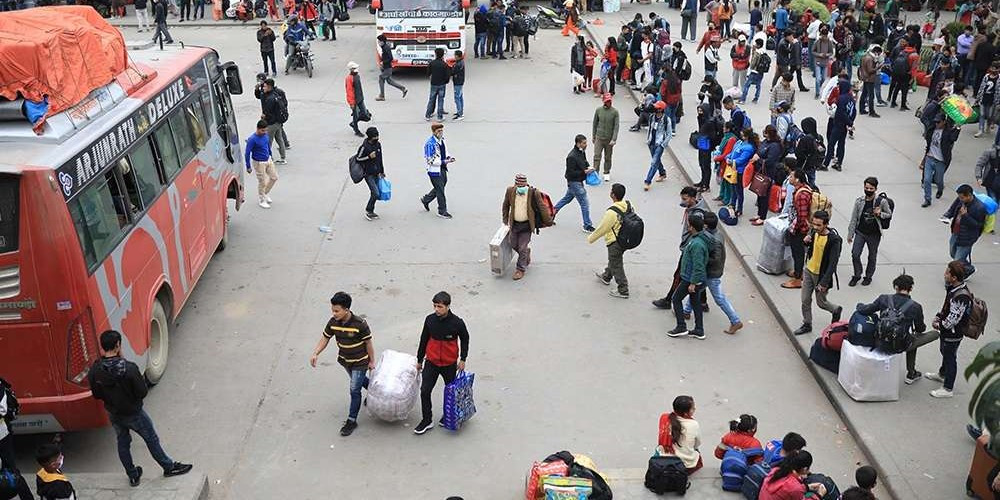 दशैँमा २० लाखले काठमाडौँ उपत्यका छोड्ने
