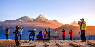 मार्चमा करिब एक लाख पर्यटक भित्रिए