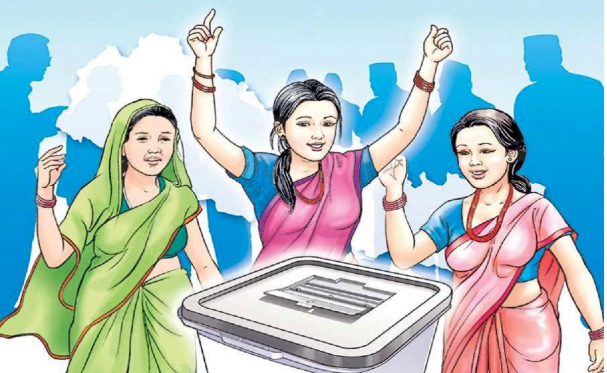 निर्वाचनका लागि काठमाडौँ–८ मा चार महिला उम्मेदवार प्रतिस्पर्धामा