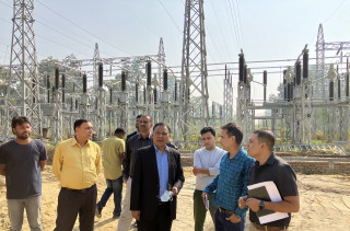 १३२ केभी सुनवल सबस्टेसन निर्माण अन्तिम चरणमा