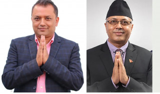 काठमाडौं ४ मा गगन थापा अगाडि, दोस्रो स्थानमा राजन भट्टराई
