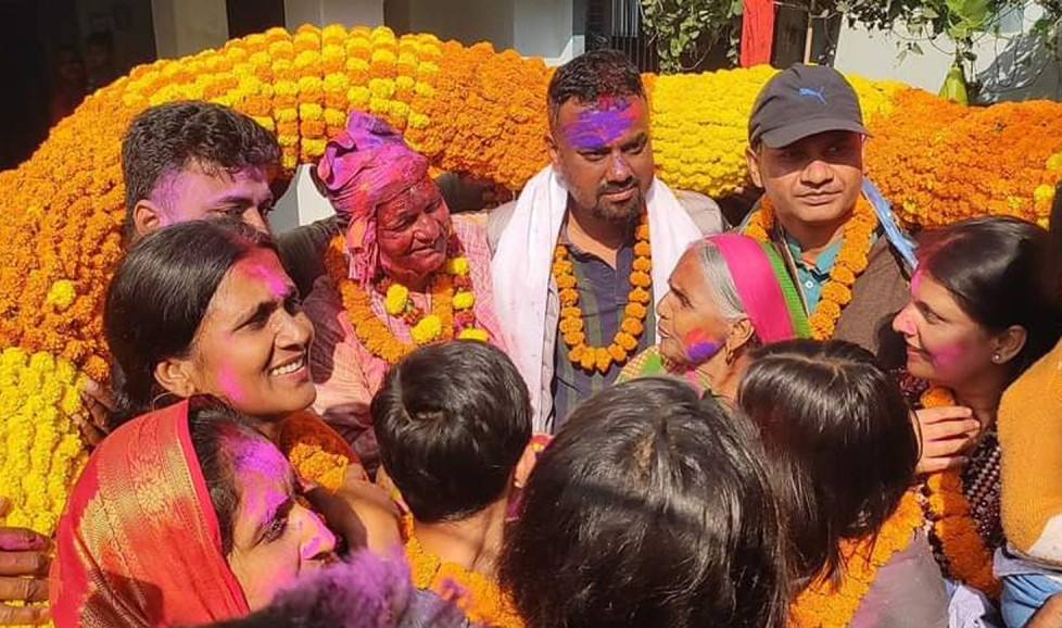 महोत्तरी ४ बाट कांग्रेस उम्मेदवार महेन्द्र राय यादव निर्वाचित