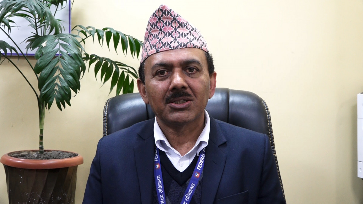 संसद् सचिवालयको सचिवमा डा पाण्डेको पदोन्नति