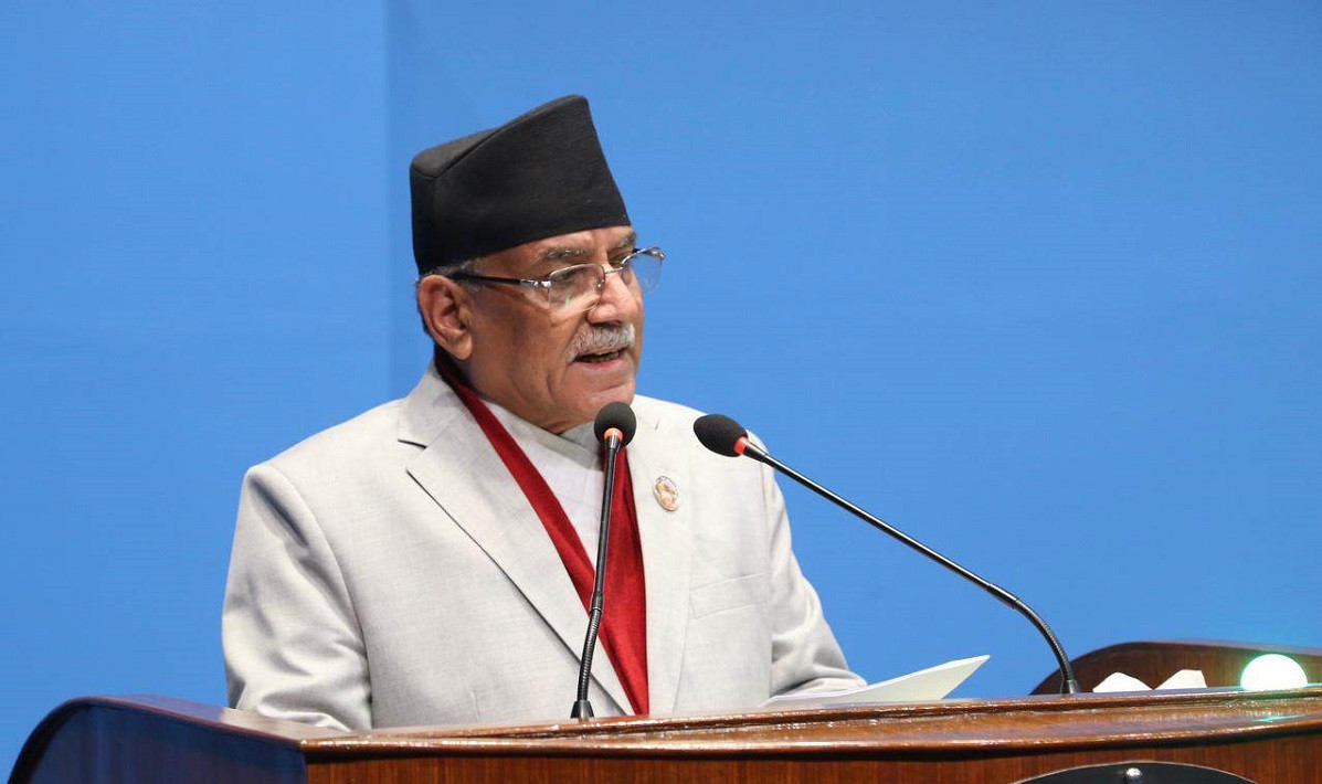 प्रधानमन्त्री दाहालले भने, मुलुकलाई समृद्धिको दिशामा अघि बढाउने संकल्प लिएको छु 