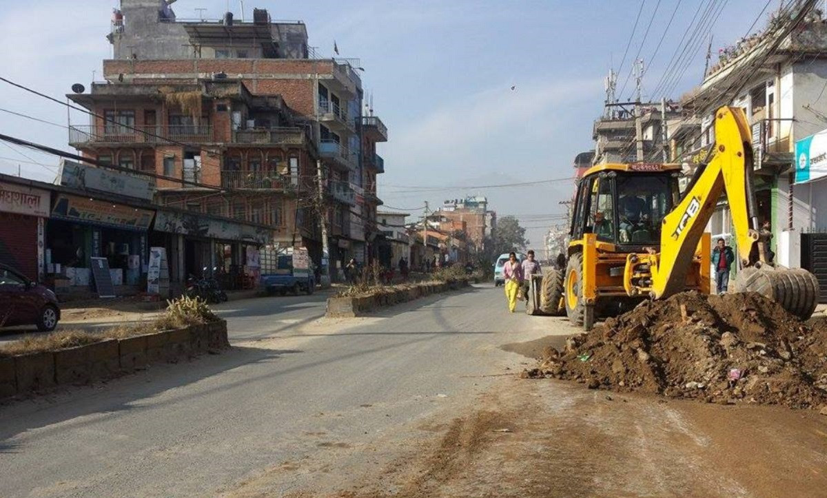 निर्माण सुरु भएको साढे छ वर्षमा पनि सकिएन नख्खु–बुङमती सडक
