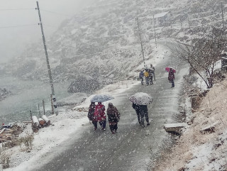 आजको मौसम : हल्का हिमपातको सम्भावना