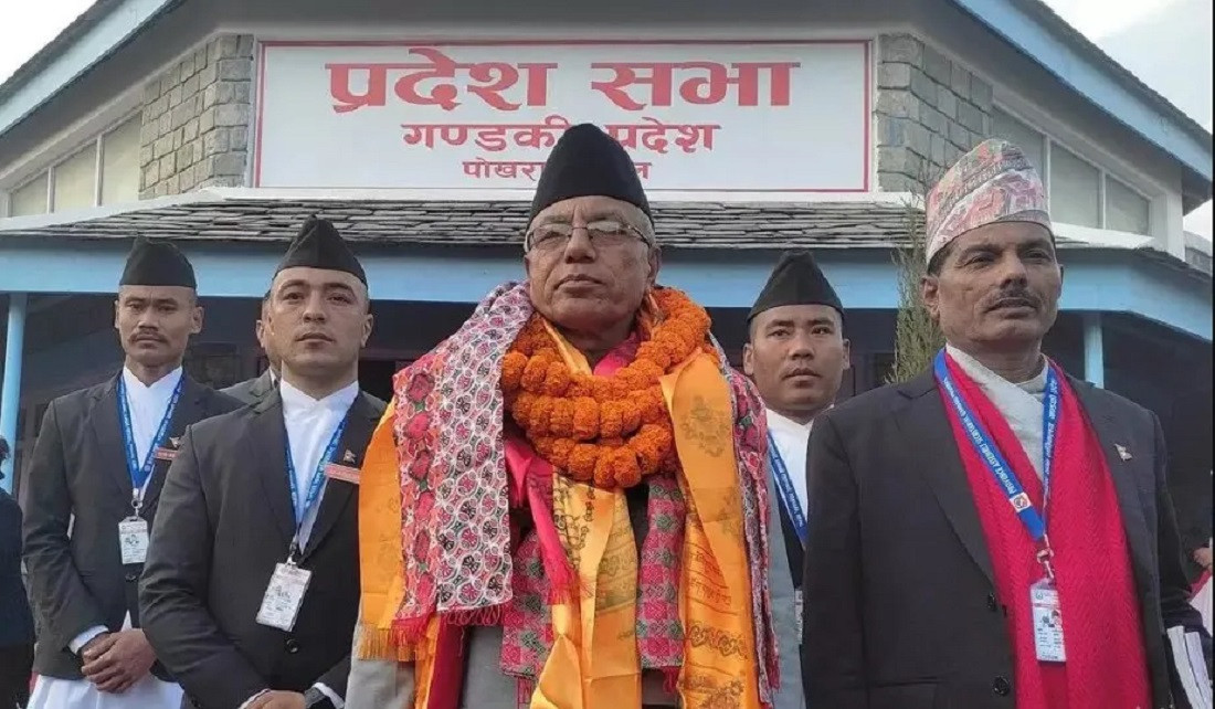 गण्डकी प्रदेशको सभामुखमा धिताल निर्वाचित
