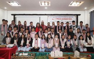 मदरल्याण्डमा विद्यार्थी अभिमुखीकरण एवं सम्मान 