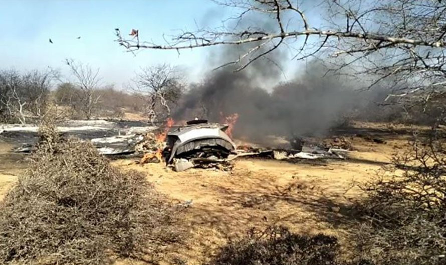 भारतमा दुई वटा सैनिक विमान एकआपसमा ठोक्किएर दुर्घटना