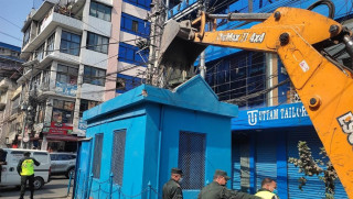 काठमाडौं महानगरपालिकाले हटायो मैतीदेवीको प्रहरी विट