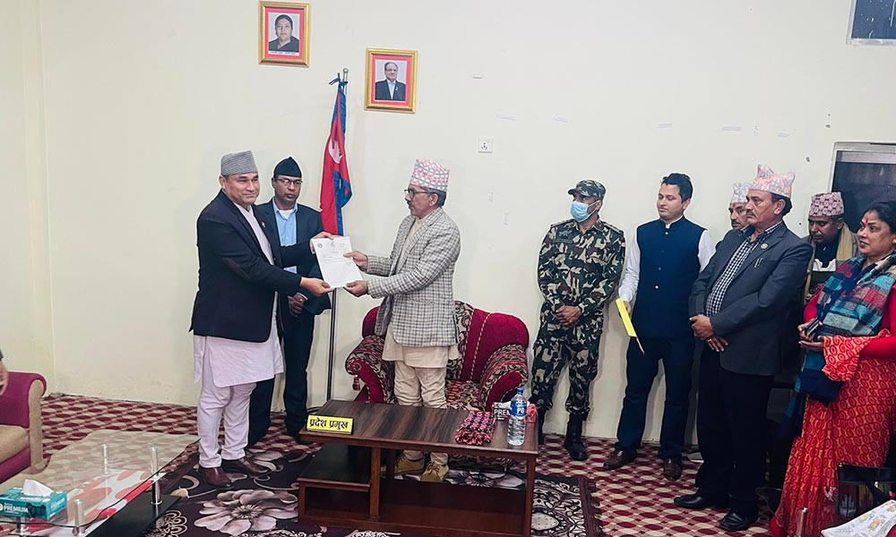 सुदूरपश्चिमको मुख्यमन्त्रीमा कांग्रेस संसदीय दलका नेता शाह नियुक्त 