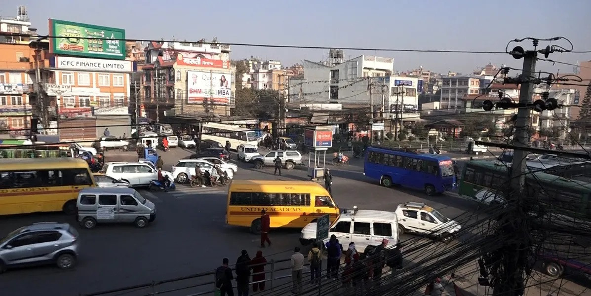 ग्वार्कोमा सवारी चाप कम गर्न कोटेश्वरबाटै ट्राफिक डाइभर्ट गरिने