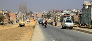 कलङ्की बसुन्धारा सडकमा सहायक सडक निर्माण अघि बढाइँदै
